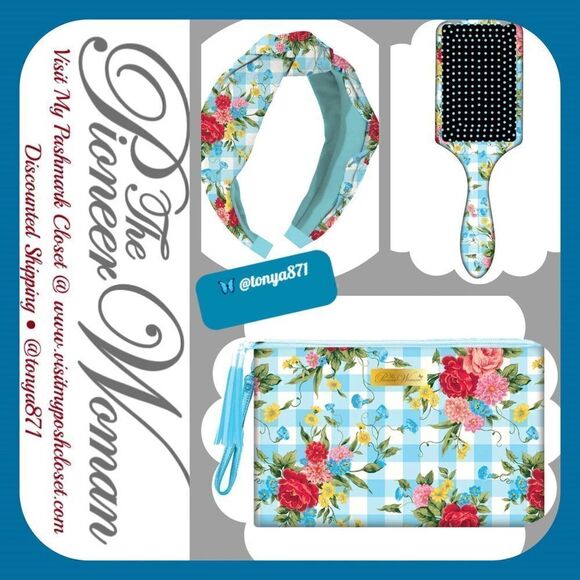 🦋 Free Gift With Purchase! 🦋 NWT The Pioneer Woman Sweet Rose Beauty Gift Set - Picture 1 of 4